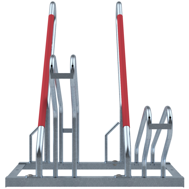 Bicycle stand | with lean-on hoop | 2 Bicycleslength: 700 mm